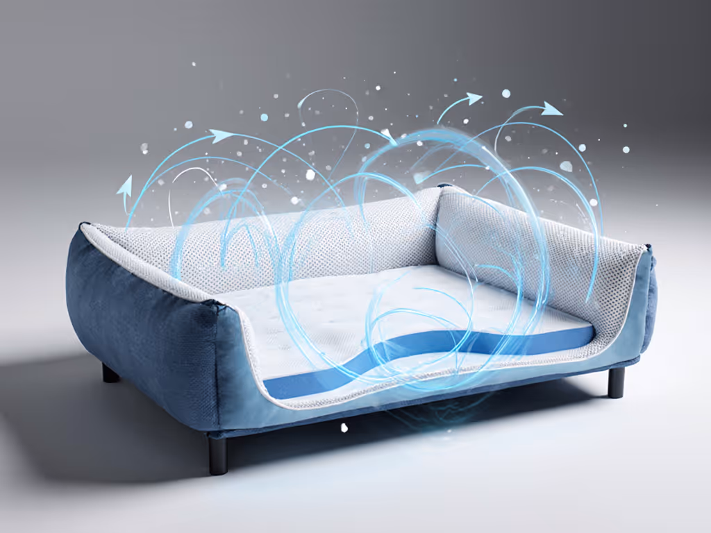 summer_dog_bed_with_airflow_diagram