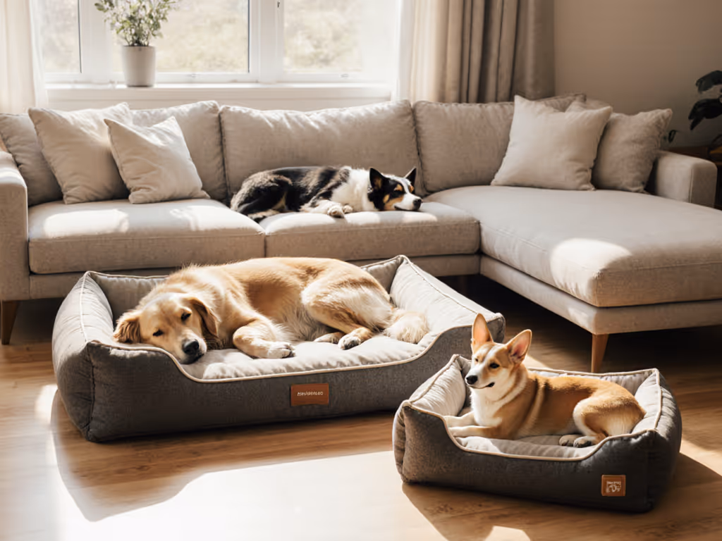 Multi-Dog Bed Solutions: Space-Saving & Guarding-Proof Tested