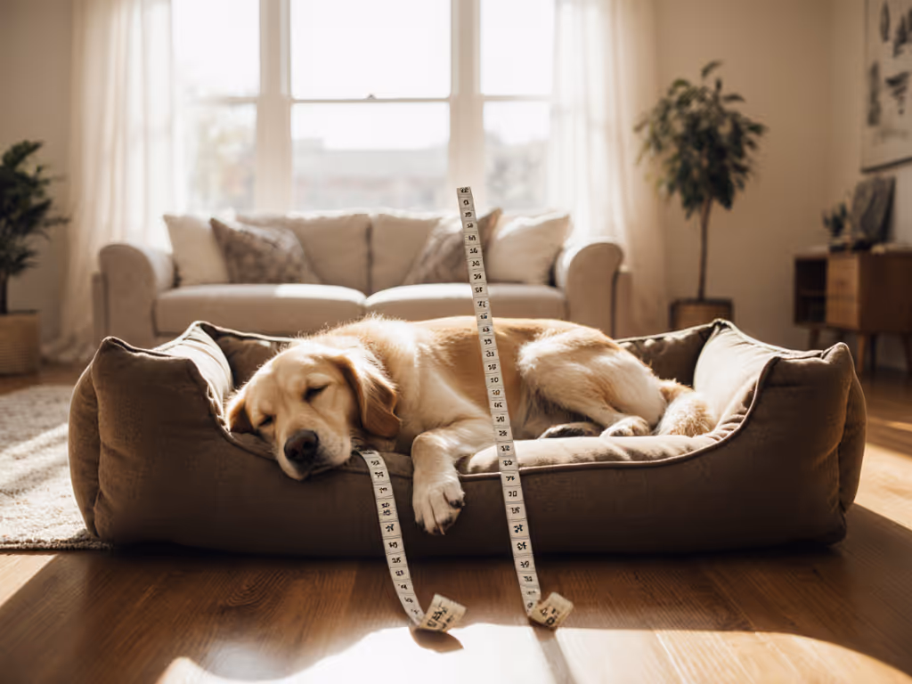 Dog Bed Size Chart: Measure Nose to Tail for Perfect Fit