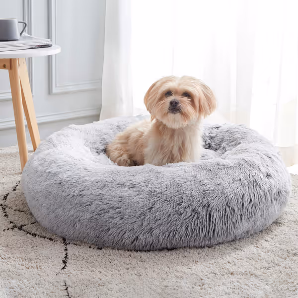 WESTERN HOME Calming Donut Dog Bed