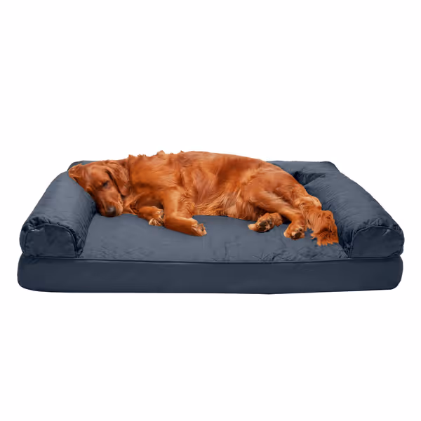 Furhaven Orthopedic Bolster Dog Bed