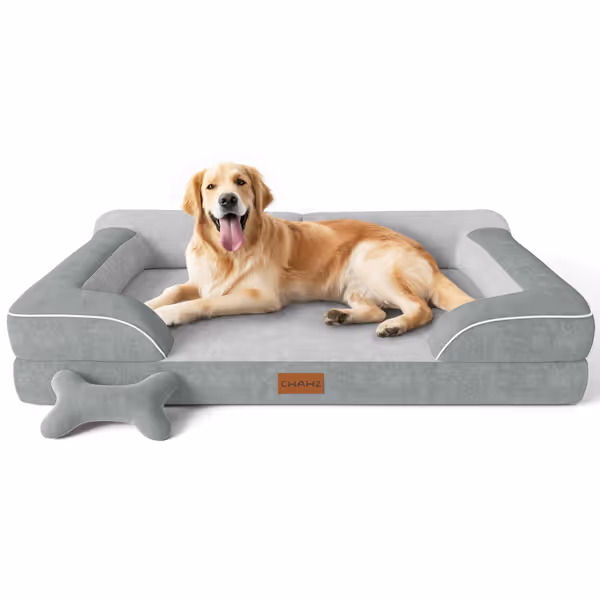 Extra Large Orthopedic Cooling Gel Memory Foam Pet Bed